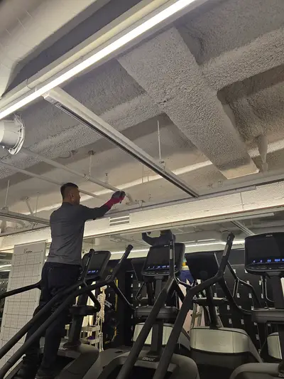 강남화재청소 삼성동 헬스장 복구가 중요한 이유 현장 사진